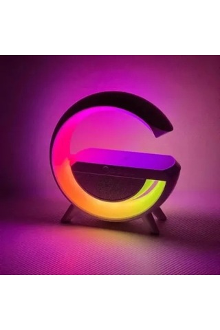 Dodes Kablosuz Şarj Standlı Rgb Hoparlör