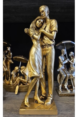 Aşk Sarılan Çift Gold-cengizhan Unaler