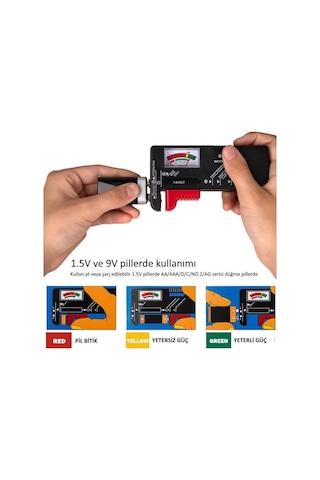 Wellhise Bt-168 Pil Test Cihazı