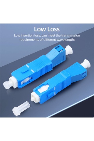 Yaozixa Sc Erkekden Lc Dişeye Fiber Optik Adaptörü - Yüksek Verimli, Düşük Kayıp, 1200-1600nm Dalga Boyu, 1000+ Tak-çık