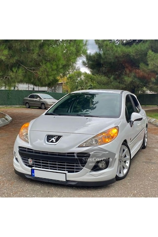 Peugeot 207 2006-2014 Uyumlu Üniversal Astra H Lip Esnek Ön Lip 2 Parça Tampon Altı Dil Karlık Ön Ek 00 Şüscaroto Aksesuar