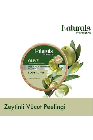 Naturals By Watsons Olive Vücut Scrub 200 G