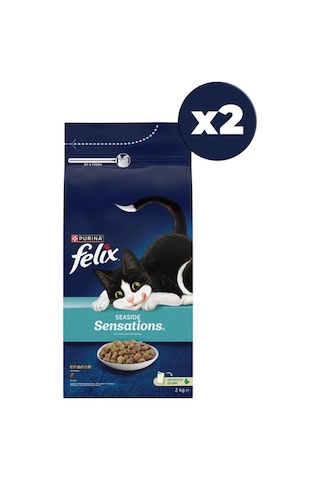 Felıx Purina Somonlu Yetişkin Kuru Kedi Maması 2 Kg 2 Adet