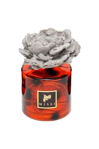 500 Ml Kahverengi Leopar Desenli Cam Şişe Seramik Taşlı Dark Amber Oda Kokusu Abundance Prosperity