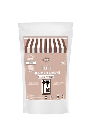 Hurma Aşkı Filtre Hurma Kahvesi Keçiboynuzlu 200 G