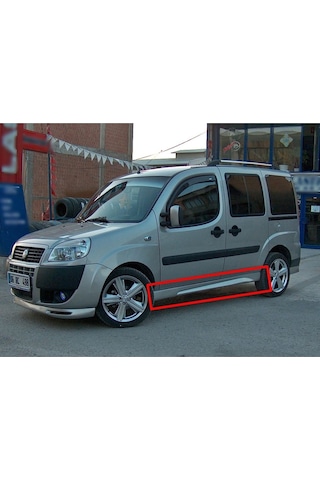 Fiat Doblo 2 Marşpiyel Sağ Sol Takım Fiberglass Boyasız