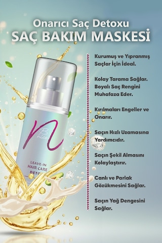 Onarıcı Saç Detoxu Ve Durulanmayan Saç Bakım Maskesi - 561716208