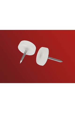 Pakette 500 Adet Çivili Ayak Masa Sandalye Zemin Koruyucu Şeffaf