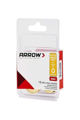 Arrow G1212 Pirinç Kuşgözü Perçin 12 MM