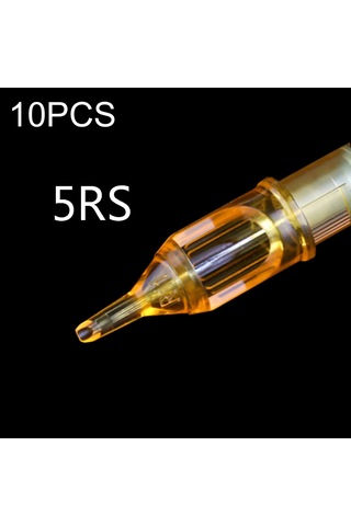 Gajeena Profesyonel Dövme İğneleri - 10 Adet Çeşitli Uçlu Tek Kullanımlık Kaş Ve Dudak Seti
