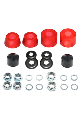 Homyl Kaykay Kamyon Burçları Kiti Açık-kırmızı-11-mm Açık Kırmızı Çok Renkli