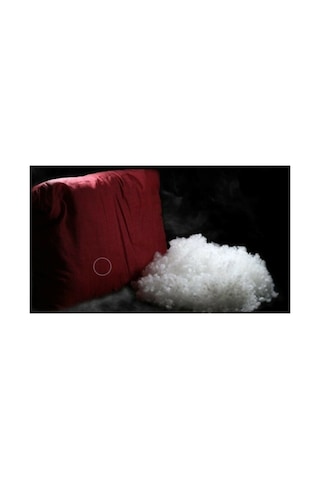 Silikonlu Boncuk Elyaf 1 Kg Beyaz