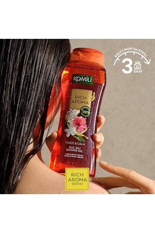 1878 Rich Aroma Peace Calm Kalıcı Parfüm Etkili Duş Jeli 500 Ml 285 ML