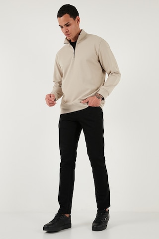 Buratti Pamuklu Regular Fit Normal Bel Boru Paça Jeans Erkek Kot Pantolon 2211C01Parma Siyah