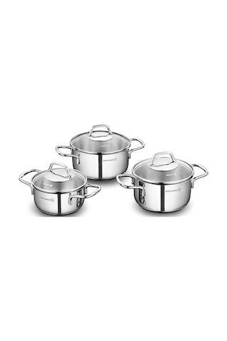 Korkmaz Perla Jr. 6 Parça Tencere Seti