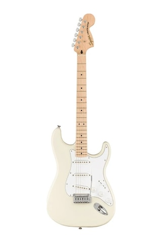 Squier Affinity Stratocaster Akçaağaç Klavye Olympic White Elektro Gitar