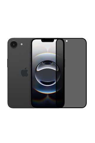 Safeus Tam Kaplayan Hayalet Parmak İzi Bırakmayan Safir Ekran Koruyucu Cam , Apple Uyumlu iPhone 16e İle