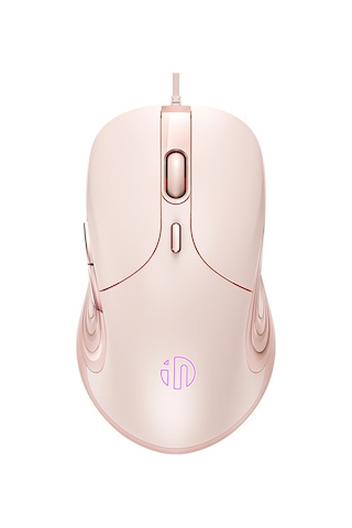 Inphıc B8 Usb Kablolu Fare Kızlar Kadınlar İçin 7200 Dpı 6 Anahtar Dilsiz Oyun Fare Dizüstü Bilgisayar İçin