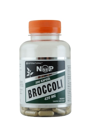 Sepe Natural Nop Brokoli Broccoli Full Potency 200 Kapsül x 420 MG