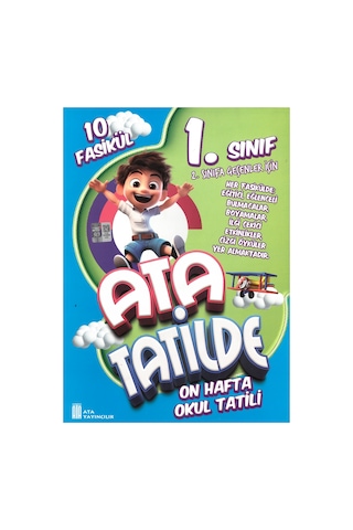 1. Sınıftan 2.sınıfa Geçenler İçin Ata Tatilde Fasikülü + Tüm Dersler Sb+ Can Dostum Hikaye Seti