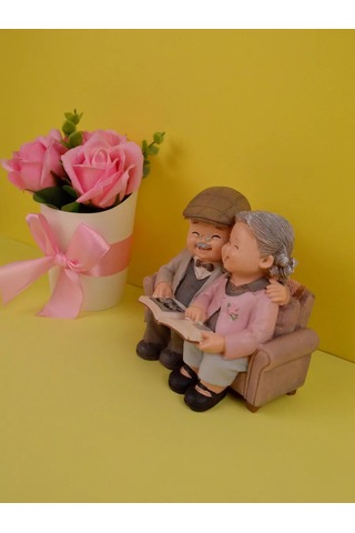 Eandk Dekorasyon Ve İç Mekan İçin Heykelcik: Büyükanne Ve Büyükbaba 228401601