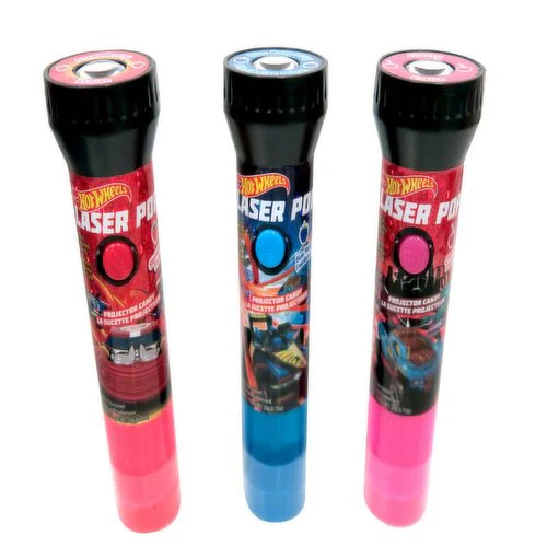 Hot Wheels Laser Pop Işıklı Çilek Aromalı Lolipop Şeker 1 Adet