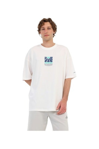 Lumberjack Ml Ravon 11hl-202 Kırık Beyaz Erkek Kısa Kol T-shirt