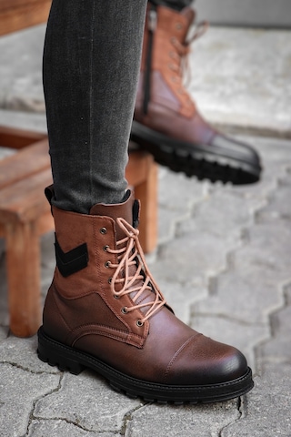 Vojo C7 Rahat Sıcak Astar Erkek Fermuarlı Bot Postal 4 Renk 267800000781 13