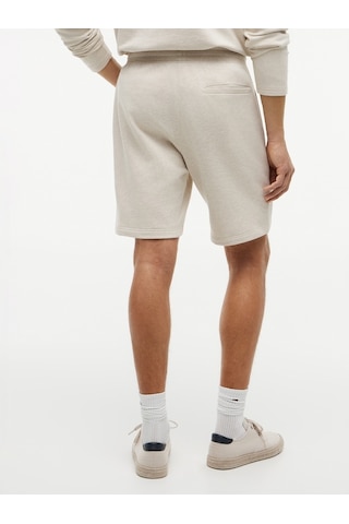 Tommy Hilfiger Essentıal Terry Sweatshort Erkek Bej Eşofman Altı - Mw0mw37240