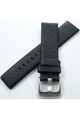 1. Kalite 22Mm Siyah Deri Saat Kayışı Diesel Model Saat Kordonu Ç (341352261)