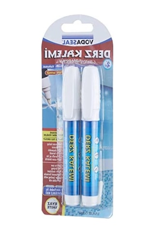 Çift Taraflı Derz Kalemi - Beyaz, Dayanıklı