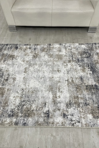 Lüle Halı Petek Dokulu Düz Renk Kaymaz Taban Yolluk Halı Lhsmptkgri2