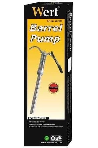 Wert 2903 Varil Pompası 20lt/dk