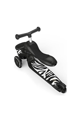 Scoot And Ride Highwaykick 1 Lifestyle Scooter - Zebra 210621-96606 Siyah