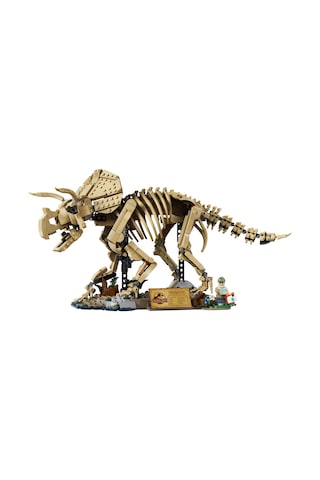 LEGO® Jurassic World Dinozor Fosilleri: Triceratops 77985 - Yetişkinler için Minifigür İçeren Model Yapım Seti (1154 Parça)