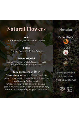 Çamaşır Kokusu 1 L Natural Flowers