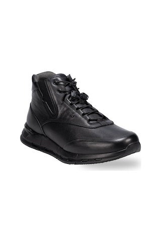 Forelli 46604-g Actıve Siyah Erkek Hakiki Deri Bot Siyah