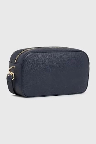 Tommy Hilfiger Kadın Th Emblem Kamera Çantası Mavi