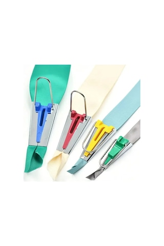 Geeksen "4'lü Profesyonel Bant Yapma Makinesi Seti - 6mm, 12mm, 18mm, 25mm"