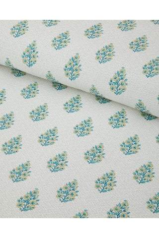 English Home Green Harmony Baskılı Pamuklu Tek Kişilik Pike 150x220 Cm Yeşil Yeşil