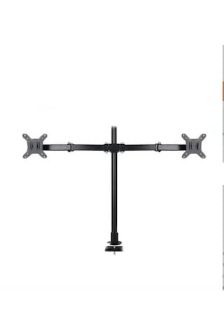 Monitör Standı Çift Kollu Masaüstü Ayarlanabilir 14-32 İnç Vesa U