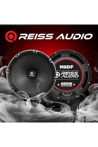 Reiss Audıo Rs-m8df 20cm Midrange 450wat 200rms İki Adet