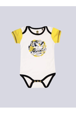 Bebek Fenerbahçe Logolu Body Beyaz