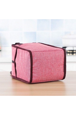 Öğle Yemeği Çantası Taşınabilir Soğutucu Öğle Yemeği Çantası Isı Yalıtımlı Seyahat Tote Çantaları Büyük Gıda Piknik Öğle Yemeği Kutusu Çantası Erkekler Kadınlar İçin 5 Siyah