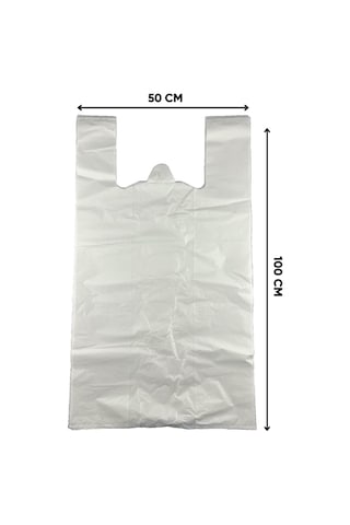 Ara Beyaz Poşet 50 100 Cm Hantal Boy 1 Kg