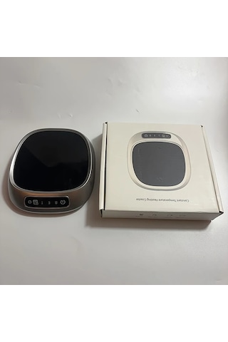 Willowhaven Gri Usb Takılabilir Zamanlayıcılı Termal Bardak Altlığı Kahve Süt Çay Isıtıcı