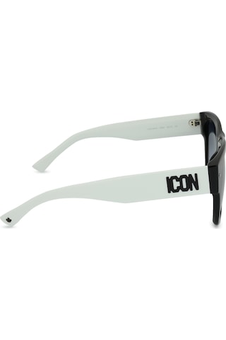 Dsquared2 Güneş Gözlüğü Icon 0004/s 55 P56 Siyah - Beyaz