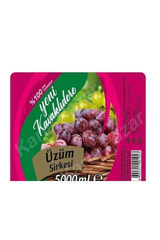 Kavaklıdere Üzüm Sirkesi 5 Lt X 2 Adet Turşuluk Ve Salatalık Doğal Sirke Seti