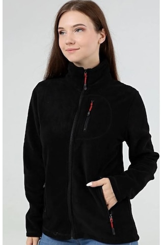 Genius Store Unisex 3 Cepli Tam Fermuarlı Polar Ceket