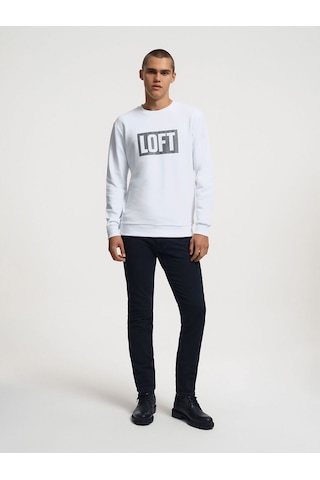 LOFT Regular Fit Erkek Sweatshirt Lf2031655 Q1.v1 Beyaz